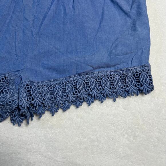 Women's Sleeveless V-Neck Romper Playsuit Size Small Casual Summer Lightweight - Picture 5 of 10